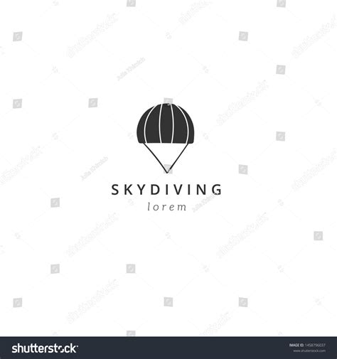 Sky Sports Logo Template Hand Drawn Stock Vector (Royalty Free) 1458796037