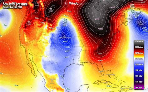 A New Winter Storm with Heavy Snow and Blizzard tracks across the ...