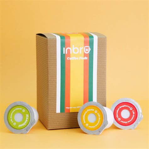 Flavored Coffee Pods - Inbru Coffee Flavors