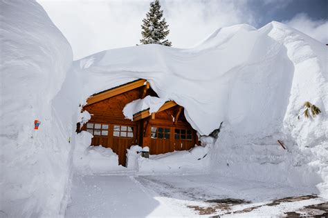 A Photo Tour of the Buried Houses of Mammoth Lakes, CA - SnowBrains