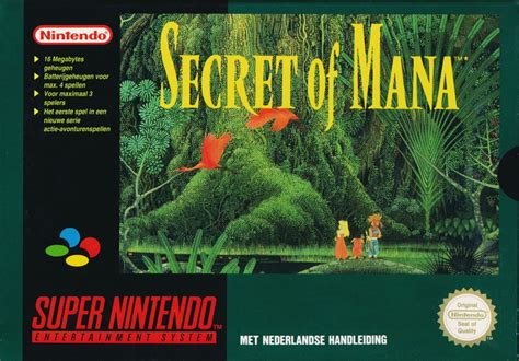 Secret of Mana (1993) SNES box cover art - MobyGames