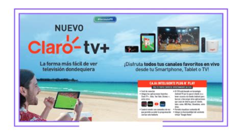 Puerto Rico: Claro launches Claro TV+: Streaming Pay TV with portable ...