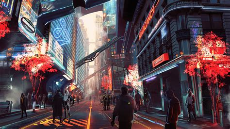 Sci Fi Cyberpunk Wallpaper 4k - Wallpaper Download