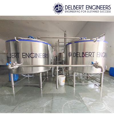 Jacketed Tank – Delbert-Engineers