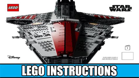 LEGO 75367 Instructions | How To Build LEGO Star Wars Venator-Class ...