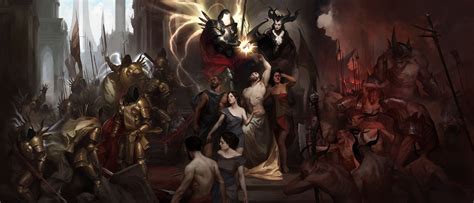 Diablo IV Concept Art and Press Kit Screenshots - Barbarian, Sorcerer ...