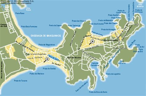 Buzios Turismo Mapa