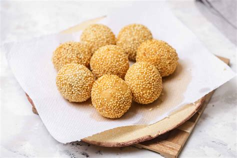 Chinese Sesame Seed Dessert Balls Recipe