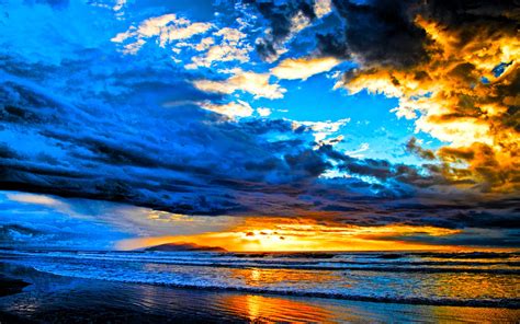 Blue Sunset Beach Wallpapers - Top Free Blue Sunset Beach Backgrounds ...