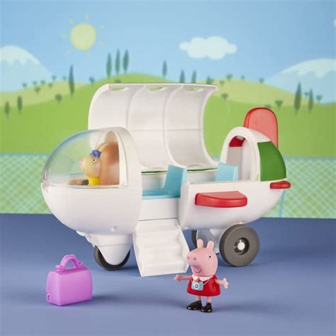 Peppa Pig Peppa’s Adventures Air Peppa Airplane Vehicle Preschool Toy ...