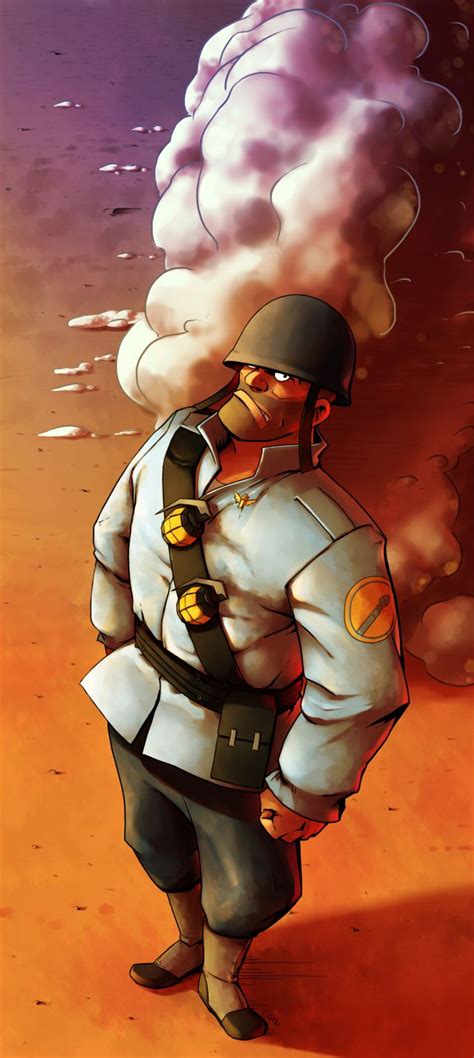 Soldier by yang.deviantart.com #TF2 Team Fortress 2 Soldier, Valve ...