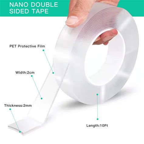 Nano tape uses and nano tape use method