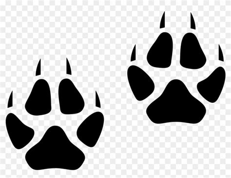 Download Pawprints Comments - Iberian Lynx Paw Print Clipart Png ...