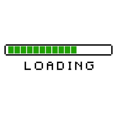 Loading bar progress icon with Transparent Background 17178206 PNG