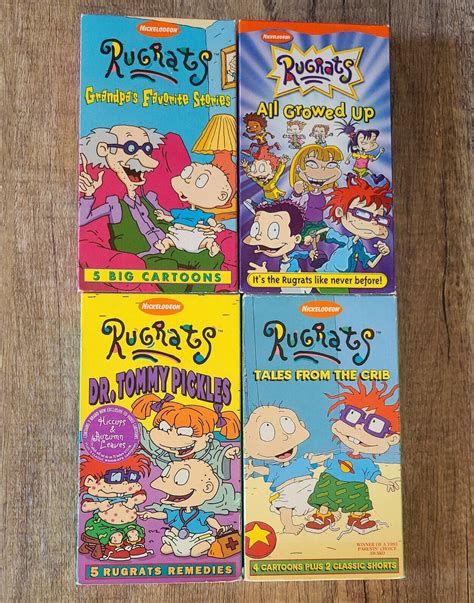 Nickelodeon Rugrats VHS Tapes | lupon.gov.ph