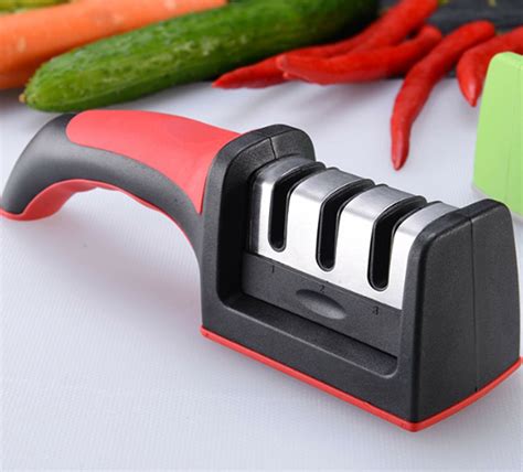 New Knife Sharpener Kitchen Knives Blade Sharpening Tool 3 Stages ...