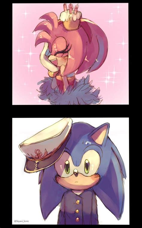 Amy Rose x Sonic The Hedgehog┇𝐒𝐎𝐍𝐀𝐌𝐘 𝐂𝐎𝐑𝐍𝐄𝐑!⭑ࣶࣸ … #fanfiction ...