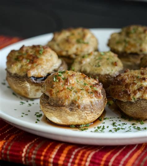 Air Fryer Stuffed Mushrooms - Air Fryer Fanatics