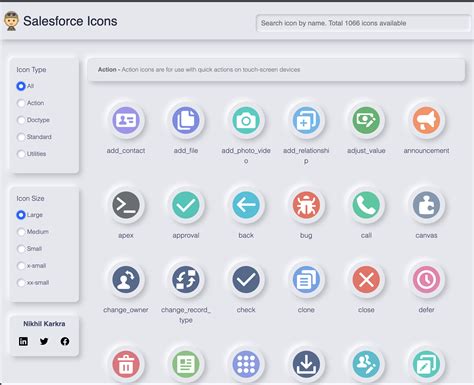 Salesforce Icons