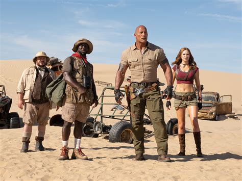 JUMANJI: THE NEXT LEVEL – Dwayne Johnson, Jack Black, Kevin Hart och ...