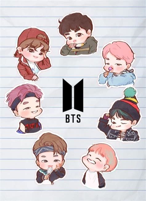 Pin by Sugaysegül on BTS *-* | Bts chibi, Bts drawings, Bts fanart