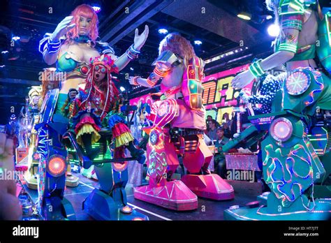 Robot Show In Tokyo, Japan Stock Photo - Alamy