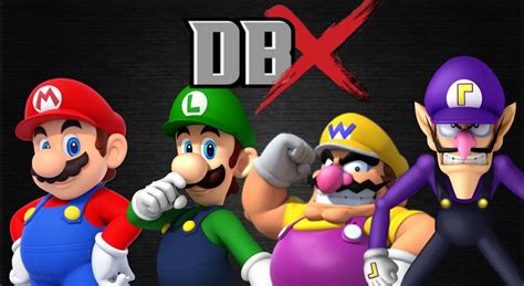 Mario vs Luigi vs Wario vs Waluigi | DBX Fanon Wikia | Fandom