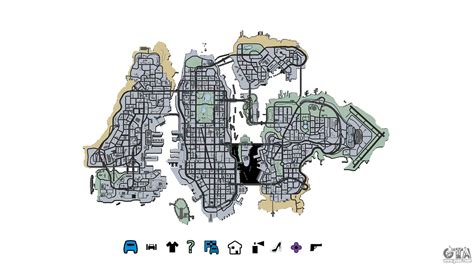 Liberty City Map V Style for GTA 4