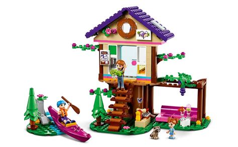 Amazon.com: LEGO Friends Forest House 41679 Building Kit; Forest Toy ...