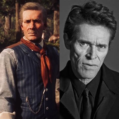 My first time playing rdr2 I thought Hosea was voiced by Willem Dafoe ...