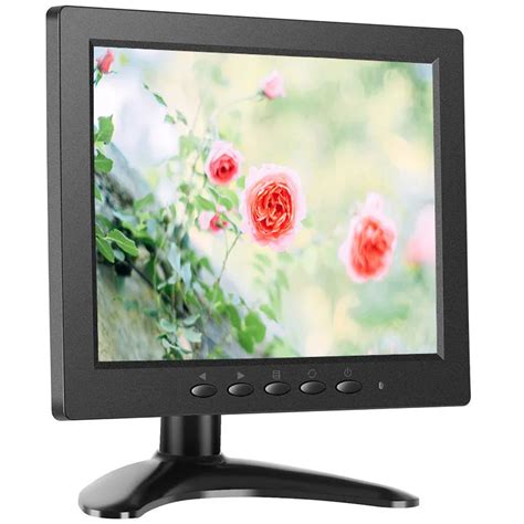 Desktop 8 inch monitor 4:3 camera monitor cctv mini monitor 1024*768 ...