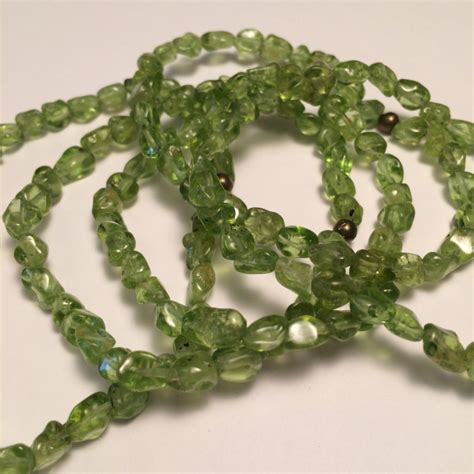 Peridot Bracelet - Health & Abundance - Minera Emporium Crystal ...