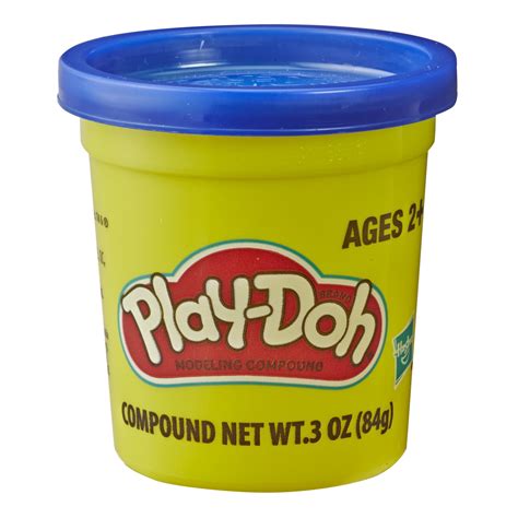 Play-Doh Single Can in Blue, Includes 3 Ounces Modeling Compound ...