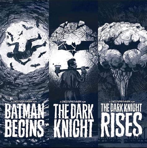 FANART: The Dark Knight Trilogy : r/DC_Cinematic