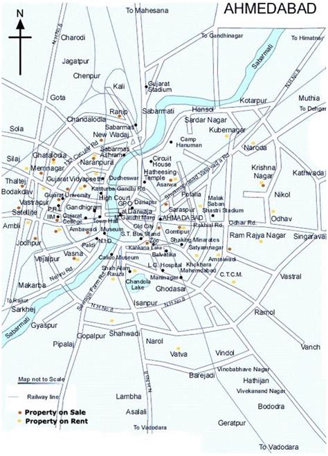 Large Ahmedabad Maps for Free Download and Print | High-Resolution and ...