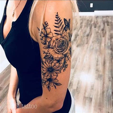 43 Beautiful Flower Tattoos for Women | Beautiful flower tattoos ...