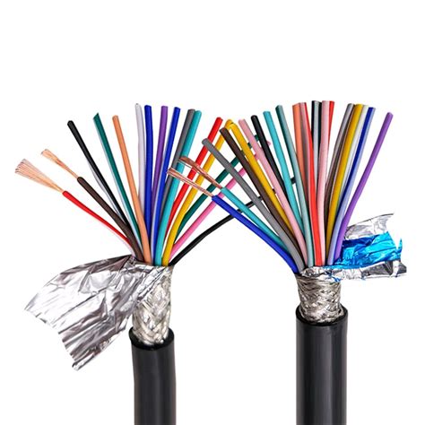 Multi-core Shielded Cable RVVP24AWG 0.2mm2 3 4 5 6 8 10 12 14 16 20 24 ...