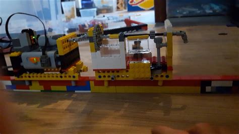 Lego Monorail [MOC] - compilation of the first tests - YouTube