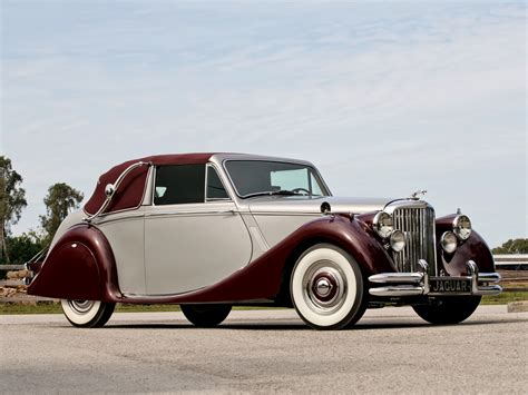 1948, Jaguar, Mark v, Drophead, Coupe, Luxury, Retro Wallpapers HD ...