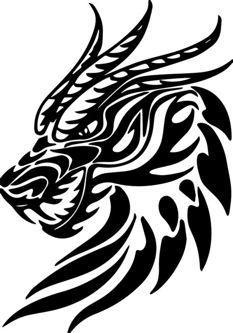 Dragon head Motorbike sticker - TenStickers