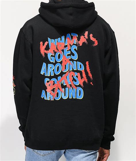 Broken Promises Karma Black Hoodie | Zumiez in 2021 | Black hoodie ...