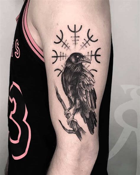 100 Inspirational Raven & Crow Tattoo Ideas - Ultimate Guide