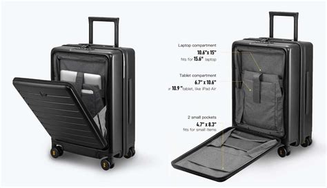 Best Carry-On Suitcase with Laptop Compartment: LEVEL8