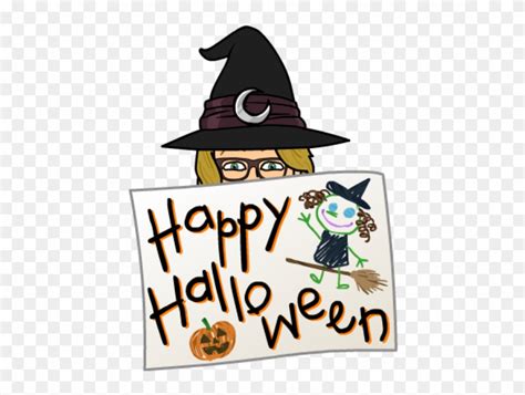 Happy Halloween - Witch Bitmoji Clipart (#1282267) - PinClipart