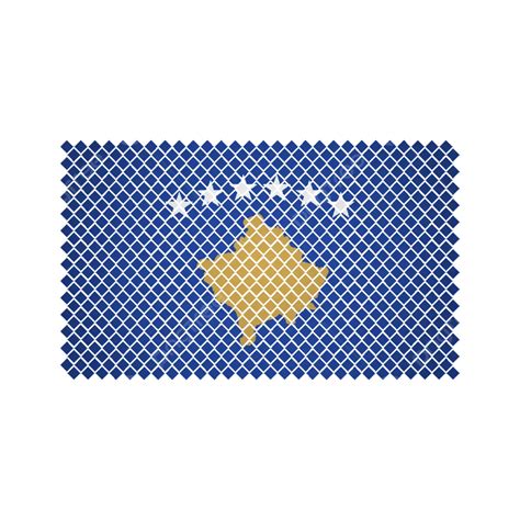 Kosovo Flag Vector, Kosovo, Flag, Kosovo Flag PNG and Vector with ...