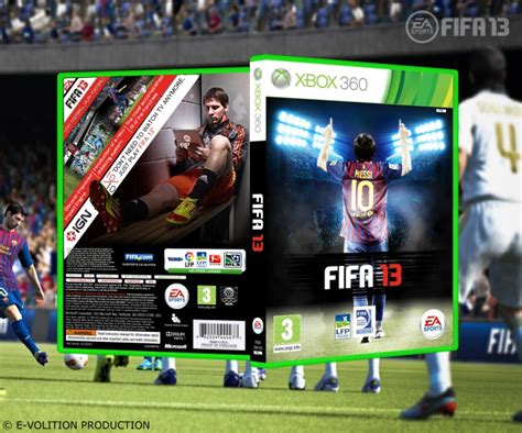 Fifa 13 Xbox 360 Box Art Cover by E-Volition