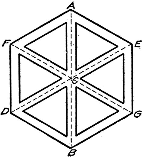 Drawing Hexagonal Figure | ClipArt ETC