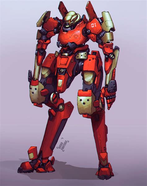 Mech concept by FonteArt on DeviantArt