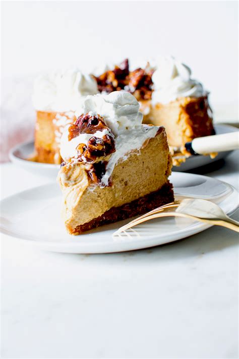 Flourishing Foodie: Pumpkin Spice Cheesecake with Salted Caramel and ...