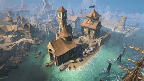 The Elder Scrolls Online: High Isle City Ambient - Sailing into ...